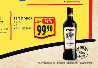 Jip Fernet stock nabídka