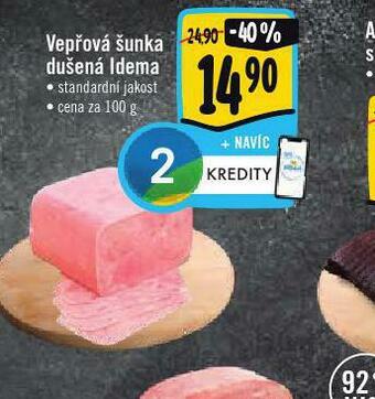 Albert Vepřová šunka dušená nabídka