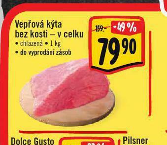 Albert Vepřová kýta bez kosti nabídka