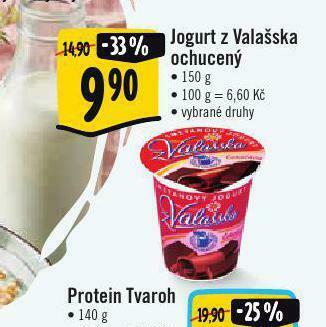 Albert Jogurt z valašska ochucený nabídka