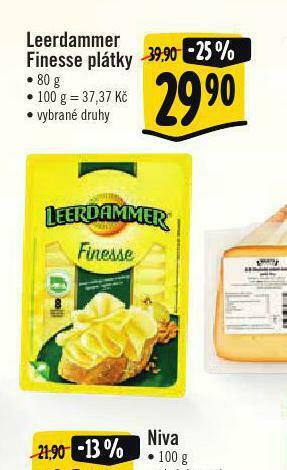 Albert Leerdammer finesse plátky nabídka