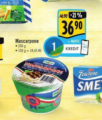 Albert Mascarpone nabídka