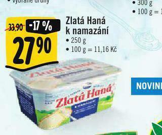 Albert Zlatá haná k namazání nabídka
