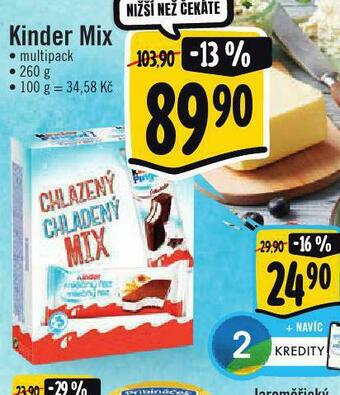 Albert Kinder mix nabídka