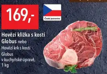 Globus Hovězí maso v Řeznictví Globus nabídka