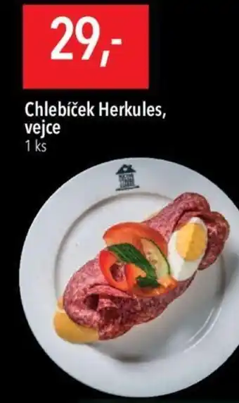 Globus Chlebíček Herkules, vejce nabídka