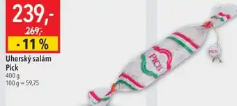 Globus Uherský salám Pick nabídka