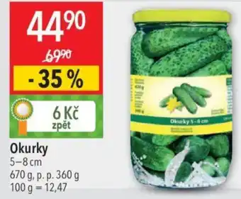Globus Okurky nabídka