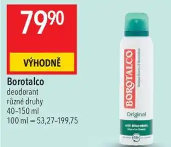 Globus Borotalco nabídka