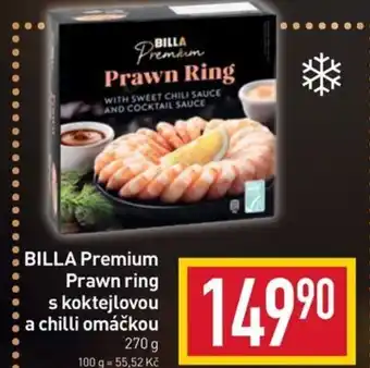 Billa BILLA Premium Prawn ring s koktejlovou a chilli omáčkou nabídka