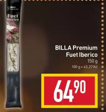 Billa BILLA Premium Fuet Iberico nabídka
