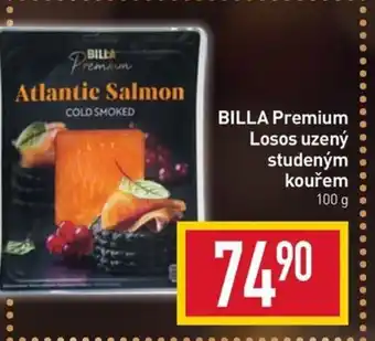 Billa BILLA Premium Losos uzený studeným kouřem 100 g nabídka