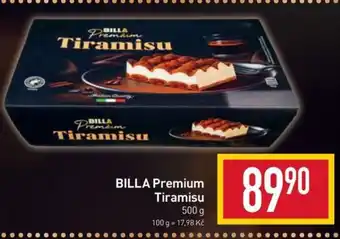 Billa BILLA Premium Tiramisu 500 g nabídka