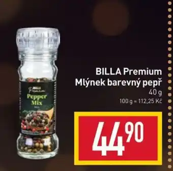 Billa BILLA Premium Mlýnek barevný pepř nabídka