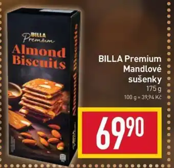 Billa BILLA Premium Mandlové sušenky nabídka
