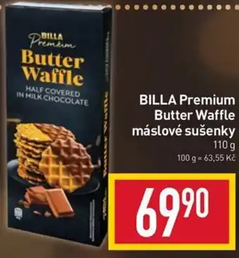 Billa BILLA Premium Butter Waffle máslové sušenky nabídka