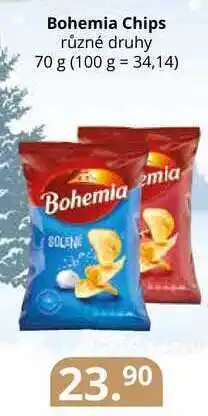 Potraviny CZ Bohemia chips různé druhy 70 g nabídka