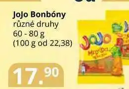 Potraviny CZ Jojo bonbóny různé druhy 60-80 g nabídka