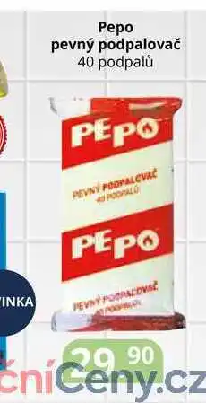 Pepo pevný podpalovač 40 podpalů