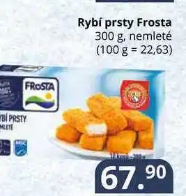 Rybí prsty frosta 300 g, nemleté