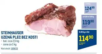 Makro STEINHAUSER UZENÁ PLEC BEZ KOSTI nabídka