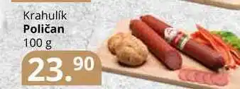 Potraviny CZ Krahulik poličan 100 g nabídka