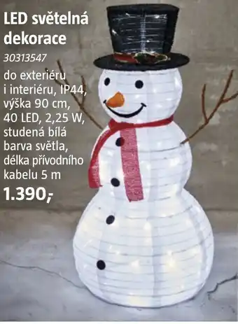 LED světelná dekorace