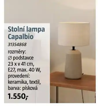 Bauhaus Stolní lampa Capalbio nabídka