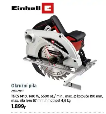 Bauhaus Okružní pila nabídka