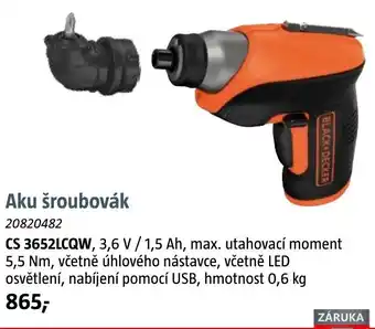 Aku šroubovák