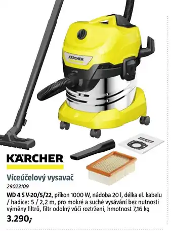 Bauhaus KARCHER Víceúčelový vysavač nabídka