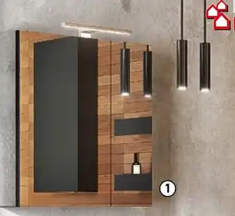 Bauhaus Zrcadlová skříňka s LED osvětlením nabídka