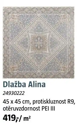 Bauhaus Dlažba Alina nabídka