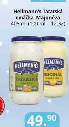 Potraviny CZ Hellmann's tatarská omáčka, majonéza 405 ml nabídka