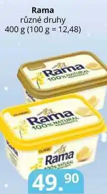 Potraviny CZ Rama různé druhy 400 g nabídka