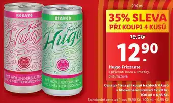 Lidl Hugo frizzante, 200 ml nabídka