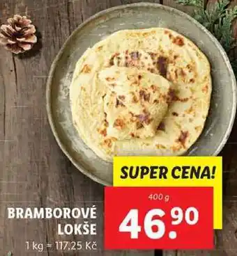 Lidl Bramborové lokše, 400 g nabídka