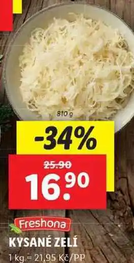 Lidl Kysané zelí, 810 g nabídka