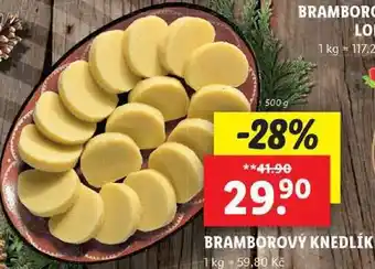 Lidl Bramborový knedlík, 500 g nabídka