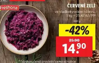 Lidl Červené zelí, 680 g nabídka