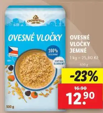 Lidl Ovesné vločky jemné, 500 g nabídka