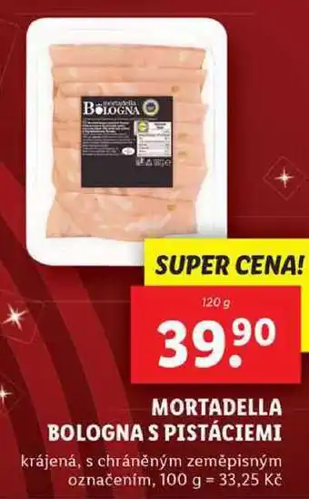 Lidl Mortadella bologna s pistáciemi, 120 g nabídka