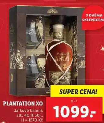 Lidl Plantation xo, 0,7 l nabídka
