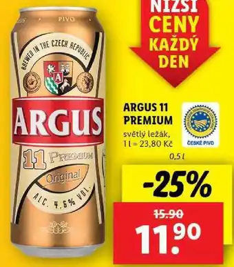 Lidl Argus 11 premium, 0,5 l nabídka
