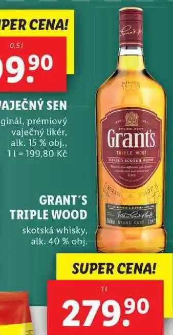 Lidl Grant's triple wood, 1 l nabídka
