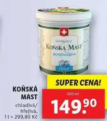 Lidl Koňská mast, 500 ml nabídka