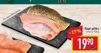 Billa Kapr půlky cena za 100 g nabídka