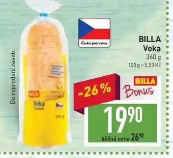 Billa Billa veka 360 g nabídka