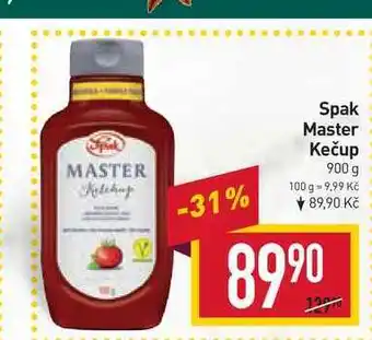 Billa Spak master kečup 900 g nabídka