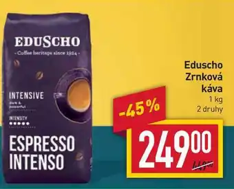 Billa Eduscho zrnková káva 1 kg nabídka
